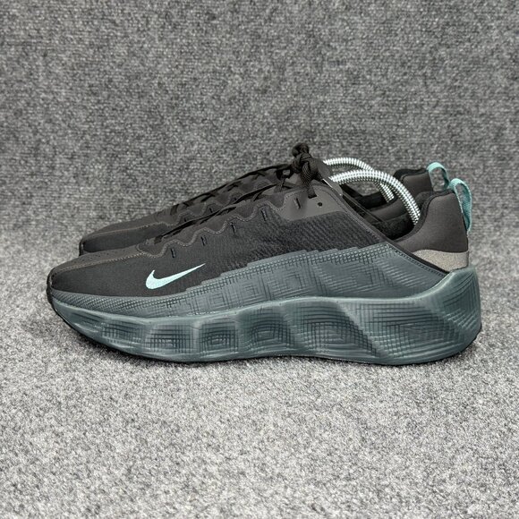 Nike Ava Rover Running Shoes Men's Size 14 Black Blue Sage ReactX Athletic Run - Picture 4 of 13